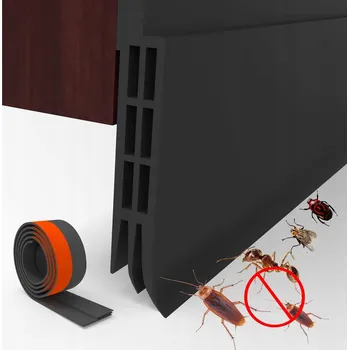 Vchodové dveře SPODNÍ TĚSNĚNÍ POD VCHODOVÉ DVEŘE LIŠTA PROTI HMYZU 100cm