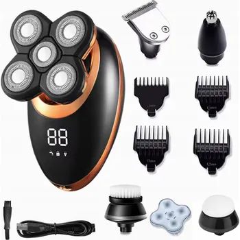 Holicí strojek Holicí Strojek Strojek na holení vousů, vlasů a hlavy - Zastřihovač chloupků v nose 5v1