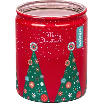 Svíčka Maják Svíčka 68x80mm Vánoční stromek červená vonná