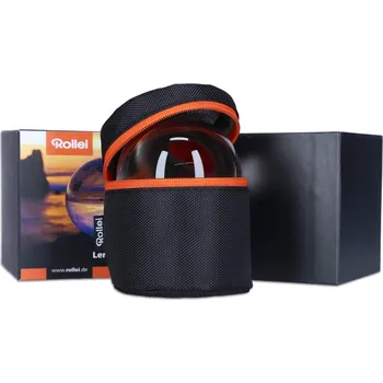 FOTOGRAFICKÁ SKLENĚNÁ KOULE PRO FOTKY DÁREK PRO FOTOGRAFA 110MM + TAŠKA