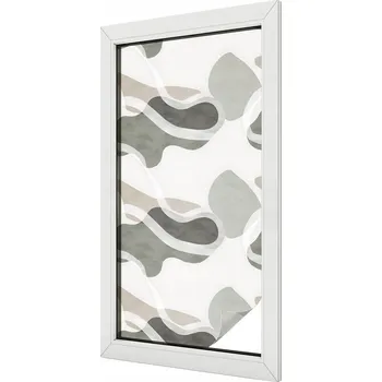 Okenní dekorace Fólie s s potiskem Organický vzor 50 x 100 cm