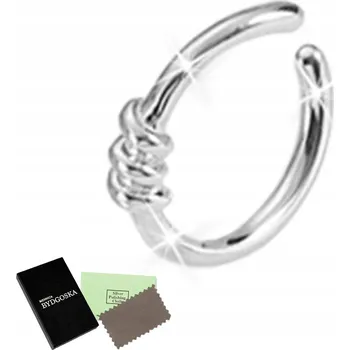 Přívěsek STŘÍBRNÝ NÁUŠNÍK 925 NÁUŠNÍK KLIPS SVORKA