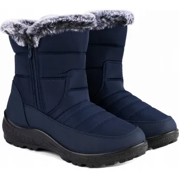 Dámská obuv DÁMSKÉ ZIMNÍ BOTY TEPLÉ LEHKÉ SNĚHULE ZATEPLENÉ VYSOKÉ NA LYŽE 39