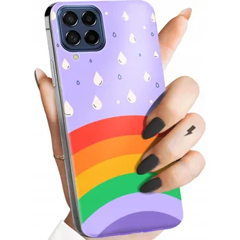 Pouzdro na mobilní telefon Zadní Kryt Hello Case pro Samsung Galaxy M53 vícebarevný