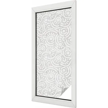 Okenní dekorace Hotová mléčná Fólie 116 x 50 cm