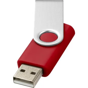 USB flash disk USB disk Rotate-basic, 16 GB - Červená
