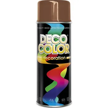 Barva ve spreji BARVA LAK VE SPREJI 400ml DECO COLOR světle hnědá