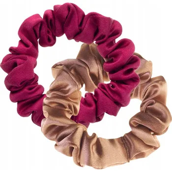 Sada gumiček do vlasů bez spoje, vícebarevné, 2 ks