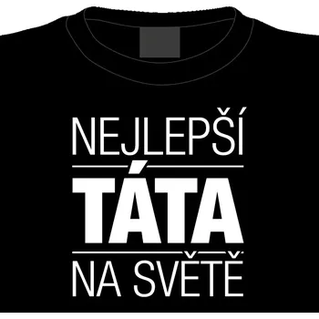 Tričko Nejlepší táta na světě L