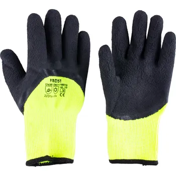 Pracovní rukavice Rukavice zimní FROST winter latex vel.10