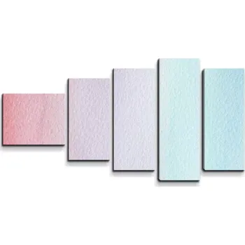 Obraz Sablio Obraz - 5-dílný Cukrová vata - 100x60 cm