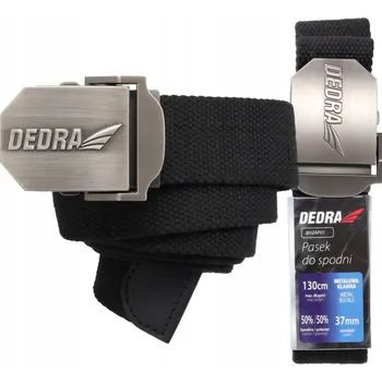 Opasek BAVLNA PÁSEK KE KALHOTÁM DEDRA 130 cm, nastavitelné zapínání, kovová přezka