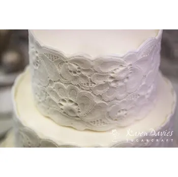 Silikonová forma na povrchy krajka - Karen Davies | Cukrářské potřeby