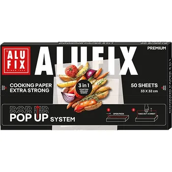 ALUFIX Papír na smažení a vaření (50 ks)