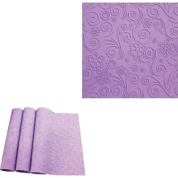 Silikonová reliéfní podložka květiny - Cakesicq | Cukrářské potřeby