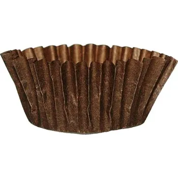 Košíček papírový prům. 25, v.18mm (celohnědý) 2000 ks/bal