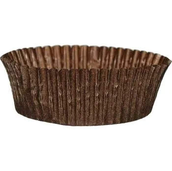 Košíček papírový prům. 50, v.20mm (celohnědý) 2000 ks/bal