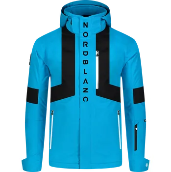 Pánská lyžařská bunda NORDBLANC WILDLIFE NBWJM8295 AZUROVĚ MODRÁ XXL