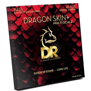Struna pro kytaru a smyčcový nástroj DR Strings Dragon Skin+ Multi-Scale DBSM-45
