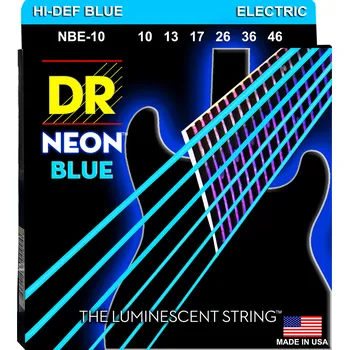 Struna pro kytaru a smyčcový nástroj DR Strings Neon Blue NBE-10