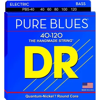 Struna pro kytaru a smyčcový nástroj DR Strings Pure Blues PB5-40