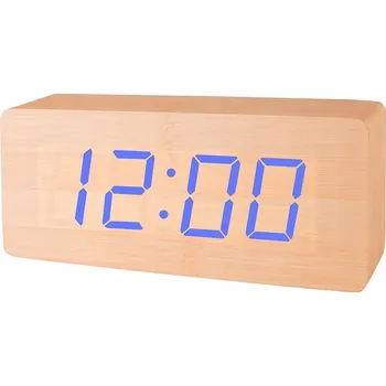 Budík Budík Xonix hnědý 21 cm