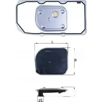 Hydraulický filtr, automatická převodovka KNECHT HX 158D1