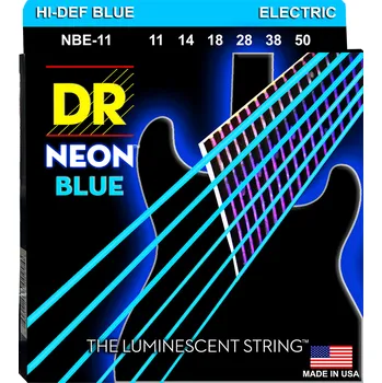 Struna pro kytaru a smyčcový nástroj DR Strings Neon Blue NBE-11
