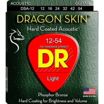 Struna pro kytaru a smyčcový nástroj DR Strings Dragon Skin DSA-12