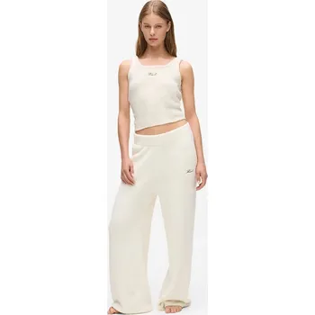 Tepláky Karl Lagerfeld dámské, béžová barva, A4W44005 01X, vel. M