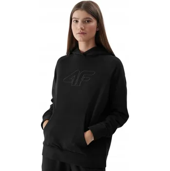 Dámská mikina 4F dámská mikina přes hlavu, s s kapucí 4FAW23TSWSF0765, velikost M