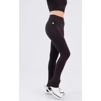 Dámské legíny Intermezzo,Legíny přes brusli 5571, hnědá XL