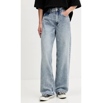 Dámské džíny Džíny Vans dámské, high waist, VN000MB5F2D1 modrá 50X, vel. 30