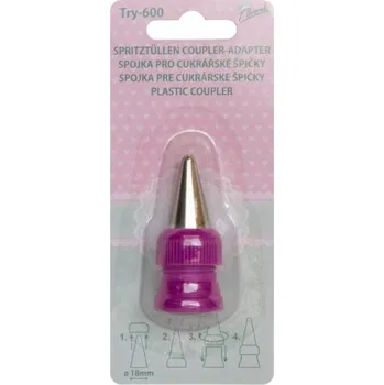 Alvarak plastový adaptér na zdobící špičky (malý) + špička hvězda ♡