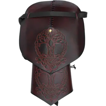 Karnevalový kostým Výprodej Kožené rameno "Yggdrasil a Mjöllnir", 1 ks, vikingský styl - Outlet
