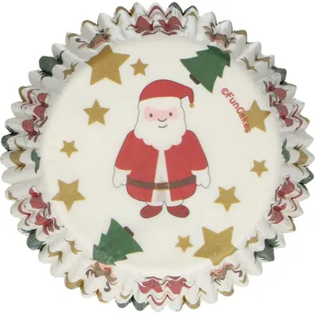 Krabice na pečivo Košíčky Wilton 50 x 32 mm - Christmas holiday /G_8720512692570