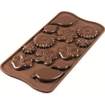 Nádoba na pečení Silikomart forma na čokoládu Choco Garden (Zahrada) ♡