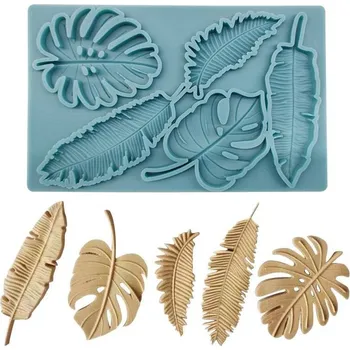 Silikonová formička listy - Cakesicq | Cukrářské potřeby