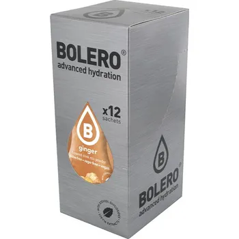 Iontový nápoj Bolero Classic Drink Mix 12 x 9 g Příchuť: zázvor