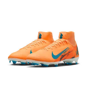 Kopačky Nike Mercurial Superfly 10 Pro KM FG oranžová/modrá EUR 43