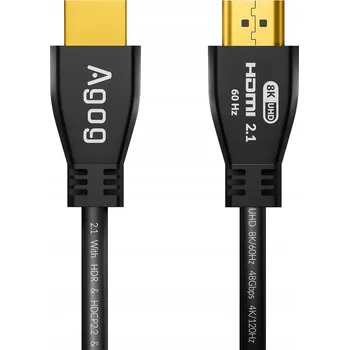 Video kabel Agog X-87 HDMI 2.1 kabel 1,5 m černý