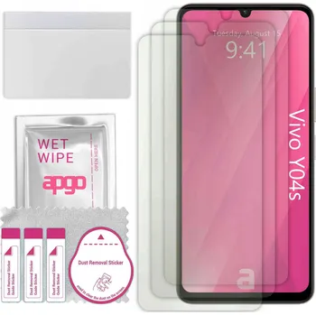 Pouzdro na mobilní telefon 3x MATNÁ hydrogelová Fólie pro Vivo Y04s