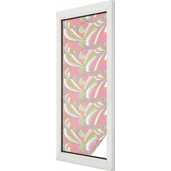 Okenní dekorace Dekorativní Fólie s motivem na okno Květinový ornament 50x146