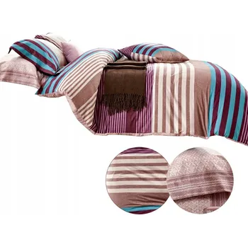 Povlečení OBOUSTRANNÉ BAVLNA SADA POVLEČENÍ 160x200 SATÉN