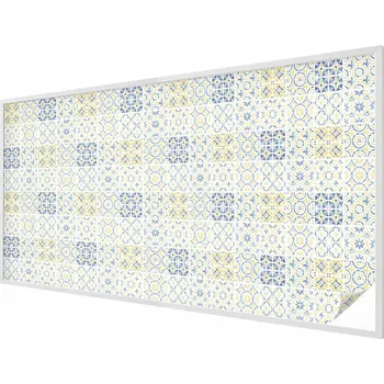 Okenní dekorace Zatemňovací mléčná dekorativní Fólie na okno - klasické dlaždice 200x100 cm