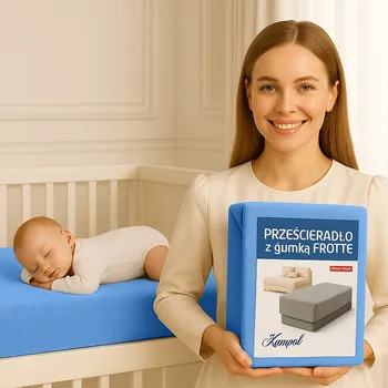 Prostěradlo FROTÉ PROSTĚRADLO 70X140 POLSKÉ