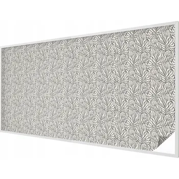 Okenní dekorace Samolepicí Mléčná fólie na okno, sklo - Vzor symetrická pletenina 200x100 cm