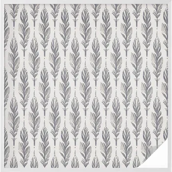 Okenní dekorace Samolepicí Fólie na Okno Ochrana Soukromí Elegantní pírka 100x100