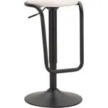 Otočná barová židle Destiny bílo-černá