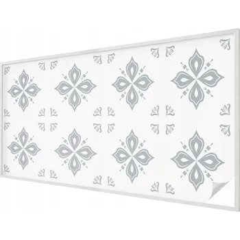 Okenní dekorace Samolepicí Mléčná fólie na okno, sklo - Geometrická symetrie 200x100 cm